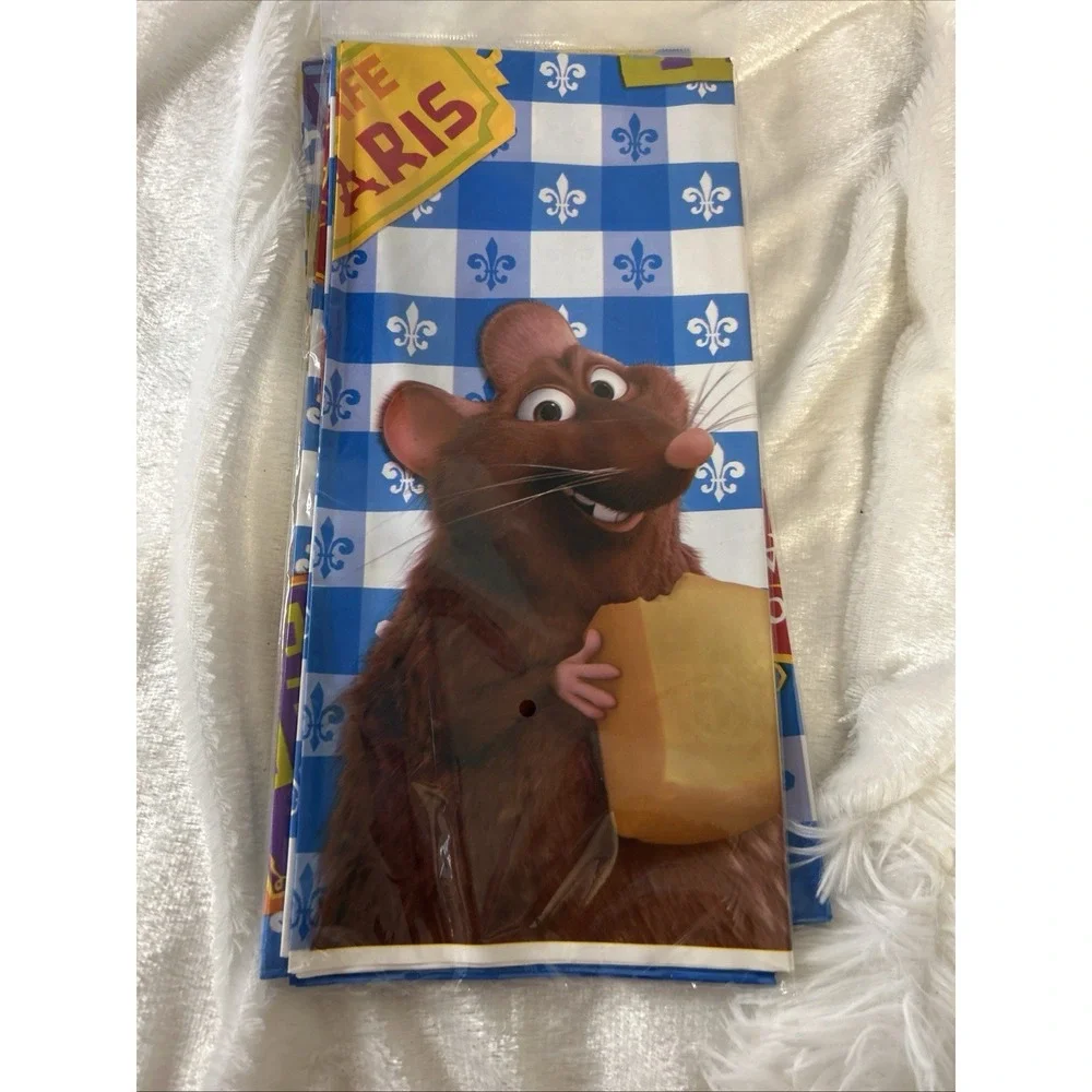 2 Hallmark‎ Disney Ratatouille Table Clothes Table Cover 54